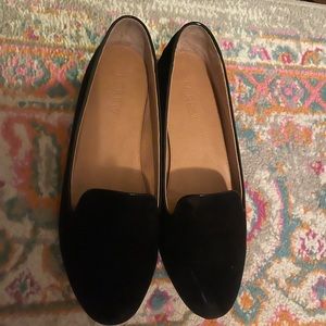 J Crew suede Cora loafers size 8